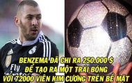 Ảnh chế: Benzema hối lộ tề thiên đại LORD nhượng lại QBV năm nay