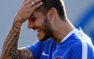 Chùm ảnh: Icardi cười ngả nghiêng trước ngày khai mạc Serie A