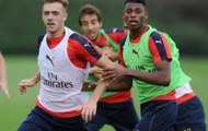 Chùm ảnh: Arsenal rèn quân chờ đại chiến Liverpool