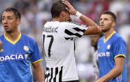 Juventus lần đầu để thua trong trận mở màn tại Turin