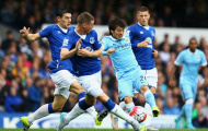 Chùm ảnh: Đập nhả đẹp mắt hạ Everton, Man City xây chắc ngôi đầu
