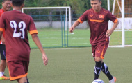 Quang Hải tập buổi duy nhất với U19 Việt Nam trước trận ra quân
