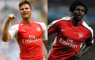 Hiệu suất ghi bàn, Giroud kém cả 'chân gỗ' Adebayor