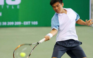 Lý Hoàng Nam thi đấu ở Giải quần vợt vô địch Quốc gia 2015