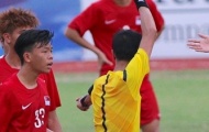 Đội trưởng U19 Singapore phản ứng trọng tài thiên vị U19 Việt Nam