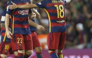 Vermaelen hóa người hùng trong mắt Messi, Neymar và Suarez