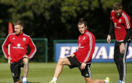 Ramsey, Gareth Bale rạng ngời tập trung cùng tuyển xứ Wales