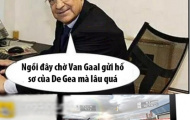 Ảnh chế: Real hụt Gea vì Van Gaal bận chơi game, Wenger đang nghỉ mát