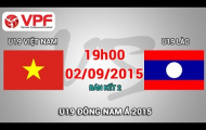 Video trực tiếp U19 Đông Nam Á: U19 Việt Nam vs U19 Lào
