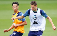 Chùm ảnh: Vừa tới, Draxler đã vội luyện tập cùng Wolfsburg