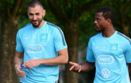 Karim Benzema cùng ĐT Pháp tập luyện chuẩn bị 'chiến' với Bồ Đào Nha