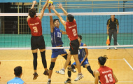 VCK giải bóng chuyền hạng A: Nam Hà Tĩnh thua sốc trước Hà Nội