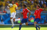 Video: Hulk khéo léo ghi bàn tinh tế cho Brazil