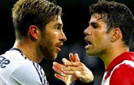Video: Sergio Ramos và Diego Costa cự cãi với nhau trên sân tập