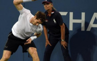 Murray gào thét, đập vợt, trắng tay ra về trước Anderson
