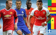 Premier League là sân chơi của cầu thủ đến từ 59 quốc gia