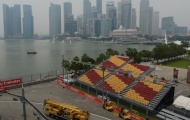 Khói mù dày đặc đe dọa chặng đua Singapore Grand Prix 2015
