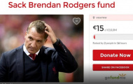 Fan Liverpool gây quỹ để sa thải Brendan Rodgers