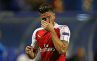 Tội đồ Giroud khiến Arsenal “ôm hận” rời Croatia