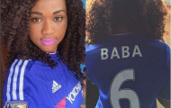 Lộ diện cô bồ của Baba trong ngày ra mắt Chelsea