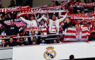 1000 fan Granada vẫn liều mạng đến Bernabeu