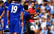 Chùm ảnh: Paulista dính bẫy Costa, Arsenal thua tức tưởi Chelsea