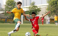 U16 Việt Nam mất ngôi đầu bảng sau trận thua đau Australia