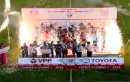 Video: Khoảnh khắc đăng quang V-League 2015 của B.Bình Dương