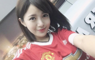 Hot girl Tú Linh lại đốn tim fan M.U