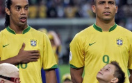 Video: Ronaldo béo và Ronaldinho chơi bóng thế nào khi còn trẻ?