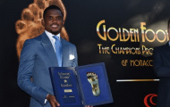 Samuel Eto’o bất ngờ ẵm giải “Bàn chân Vàng”