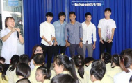 Công Phượng, Tuấn Anh, Xuân Trường khiến fan nhí phát cuồng