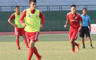 Becamex Bình Dương tập “đấu súng” trước trận chung kết cúp QG 2015