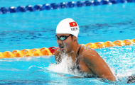 Ánh Viên bỏ 3 chặng tại cúp bơi lội thế giới 2015