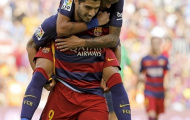 Chùm ảnh: Suarez lập cú đúp, Messi phải nghỉ 8 tuần