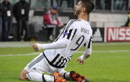 Morata tự hào khi san bằng thành tích của huyền thoại Juventus