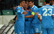 Video: Legia Warszawa 0-1 Napoli (Vòng bảng Europa League)