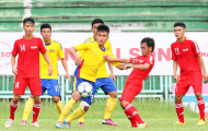 Khai màn vòng loại U21 Quốc gia: HAGL đại thắng, SLNA bị cầm hòa