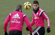 Real Madrid mất James Rodriguez thêm ba tuần