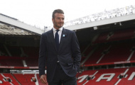 David Beckham rạng rỡ trở lại Old Trafford