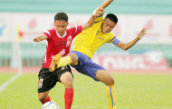 Vòng loại U21 Quốc gia lượt 2: HAGL, SLNA, B.BD, ĐTLA đồng loạt ngã ngựa