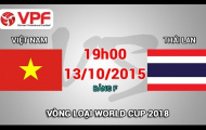 Video trực tiếp vòng loại World Cup 2018: Việt Nam vs Thái Lan