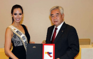 Nhan sắc hoa hậu trở thành đại sứ Taekwondo thế giới