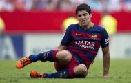 Bão chấn thương chưa buông tha Barca: Đến lượt Suarez nhập viện