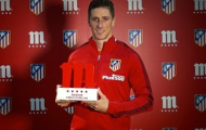 Fernando Torres nhận giải ở Atletico Madrid