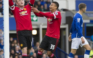 Chùm ảnh: Rooney kết thúc 8 năm tịt ngòi tại Goodison Park