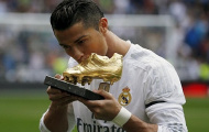 Cris Ronaldo đắm đuối hôn “Vàng’’