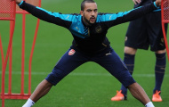 Chùm ảnh: Oezil, Sanchez khổ luyện, Arsenal tìm 'kế sách' bắn hạ Hùm xám