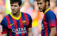 HLV Enrique dập tắt ý định thay thế Messi của Neymar