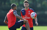 Walcott và Giroud sẽ phải cạnh tranh suất đá chính